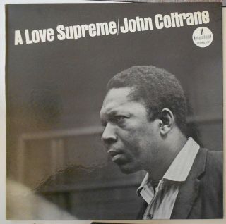 John Coltrane A Love Supreme Us 1st Press Impulse Stereo As - 77 Lp Rare Stereo