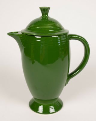 Vintage Fiesta - Dark Green - Coffee Pot