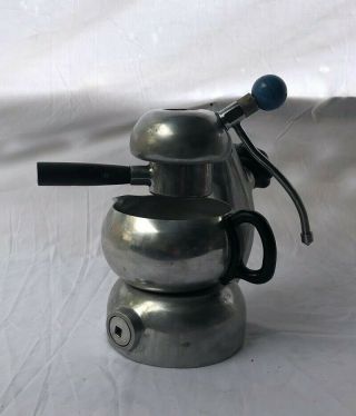 ATOMIC COFFEE MAKER rare sassoon version PROFESSIONALLY RESTORED A & MG Sassoon 2