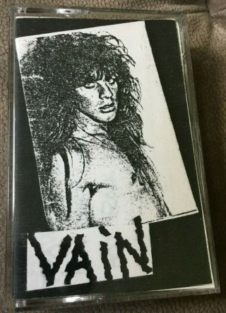 Vain Demo Cassette 1985 Davy Vain Hair Metal Glam Metal Rare