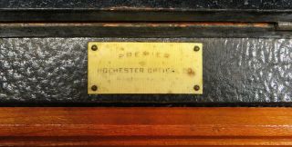 Rare Antique Rochester Optical / Premier Folding 4x5 Camera w/Film Holders GC 7