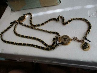 Vintage 31 Rue Cambon Paris Chanel Belt/necklace