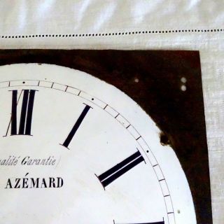 Antique Clock Face Flowered White French Vintage Blue France Home Wall Decor 4