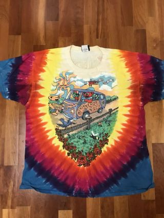 Limited Edition Vintage Grateful Dead T - Shirt Size Xl