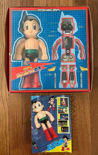Vintage Diecast Takara Mechablock Dx Astro Boy Figure 100 Complete W/ Box Rare