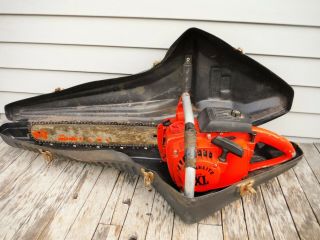 Vintage Homelite Xl Automatic Chainsaw With Case Estate Find
