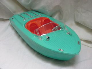 60s Barbie Boat By Irwin Rare Speed Boat