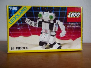 Lego,  Legoland Spy Bot 1498,  Vintage 1987