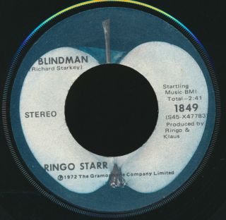 Beatles ORIG.  RARE 1972 RINGO STARR 
