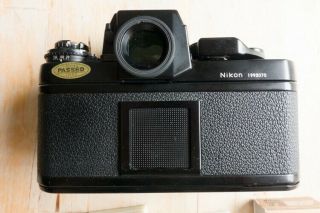 Nikon F3 w/ Type K,  E,  and L (rare) screen SHUTTER,  meter 5