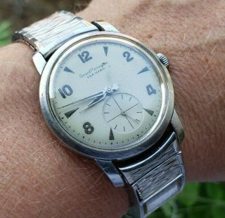 Vintage Girard Perregaux Sea Hawk,  Stainless Steel, .  With Band