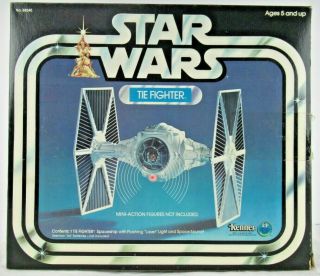 Vintage 1977 Star Wars Tie Fighter Model
