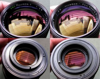 Very rare vintage lens EBC Fujinon - T 2.  5/135mm 4
