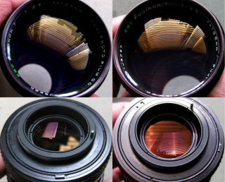 Very rare vintage lens EBC Fujinon - T 2.  5/135mm 5