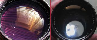 Very rare vintage lens EBC Fujinon - T 2.  5/135mm 7