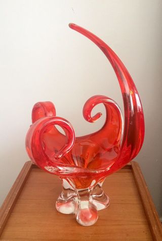Vintage Mid Century Chalet Artistic Glass Canada - Form Design Bowl 2