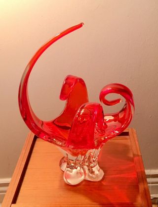Vintage Mid Century Chalet Artistic Glass Canada - Form Design Bowl 5