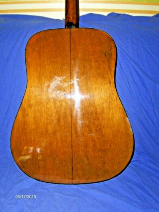 Vintage Franciscan Model Cs 7 Dreadnought Acoustic Guitar - Ready To Play