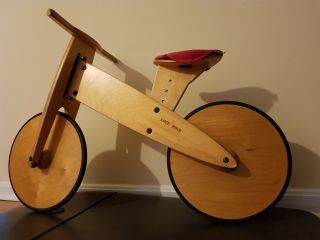 Kokua Likeabike Race Wooden Balance Bike Vintage 22 "