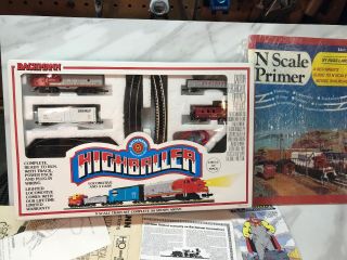 N Scale Highballer Train Set Vintage