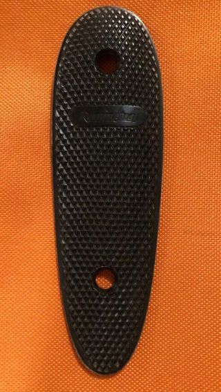 Remington Model 8 Or 81 Rare Steel Checkered Butt Plate Factory