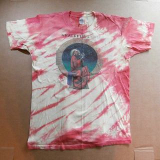 Vintage 1987 Grateful Dead Tie - Dye T - Shirt – Blues For Allah – Wrights,  Size L