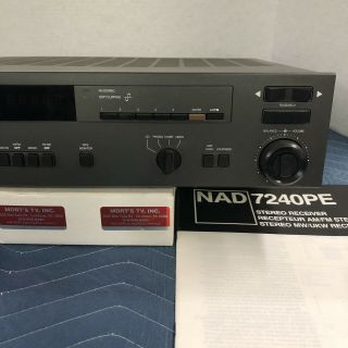 NAD 7240PE VINTAGE STEREO RECEIVER - SERVICED - CLEANED - 3