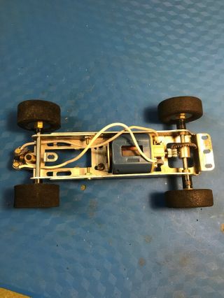 - Vintage Revell 1/24 Scale - Slot Car Chassis W/ Motor.  1966.