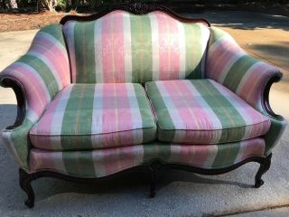 Antique Victorian Loveseat/sofa.  Two Matching Available/different Upholstery.