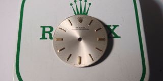 Rolex Ladies Oyster Perpetual Dial 23.  65mm Silver/gold Swiss Made Pre - Ow