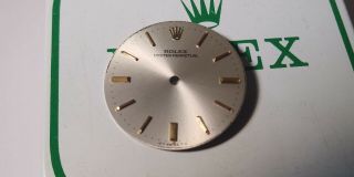 Rolex ladies oyster perpetual dial 23.  65mm silver/gold swiss made pre - ow 5