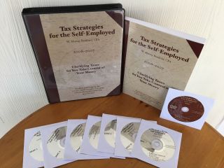 Tax Strategies For The Self - Employed Course By W.  Murray Bradford - Very Rare