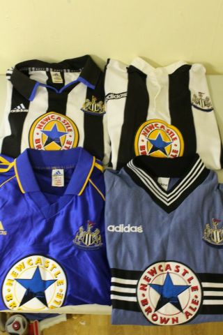 Joblot 4 Brown Ale Vintage Newcastle United Shirts,  All Xl - 21 (2)