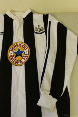 Joblot 4 Brown ale Vintage Newcastle United Shirts,  all XL - 21 (2) 7