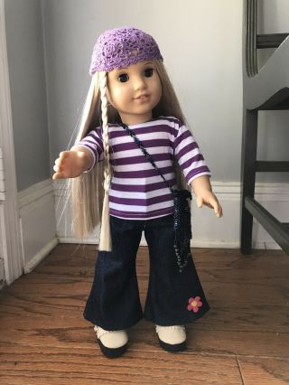 Beforever Julie 18” American Girl Lightly Played With,  No Marks,  Soft Hair