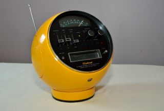 Yellow Weltron Model 2001 Am/fm,  8 Track,  Vintage Stereo