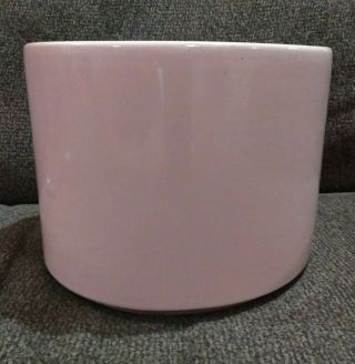 Vintage Gainey Ceramics Light Pink Planter/pot