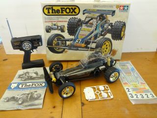 Vintage 1985 Tamiya Fox 2wd Rc Buggy