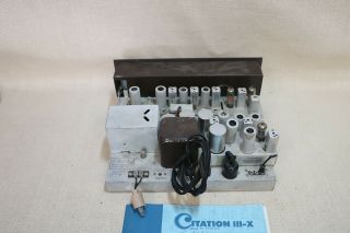 Harman Kardon Citation III - X FM Stereo Tube Tuner Vintage Audiophile Estate Find 5