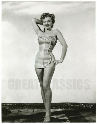 Marilyn Monroe In Swimsuit 1951 Lovely Legs Vintage Photograph By Earl Theisen