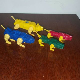 Rare Vintage Voltron The King Of Animals Knock Off Bootleg Go Lions Oop Plastic 8