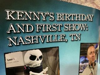 Very Rare 2015 Kenny Chesney Tour Yearbook