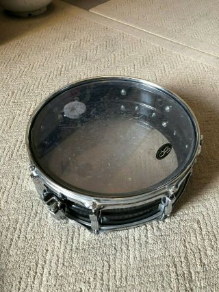 Ludwig Black Galaxy Snare Drum Blacklolite Vintage Drum