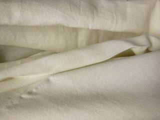 VTG Hand Embroidered Needle Lace Floppy Linen Sheet Plus 2 Pillow Shams - Monogram 4