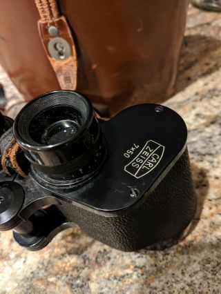 Carl Zeiss 7x50 Vintage Binoculars Germany 2