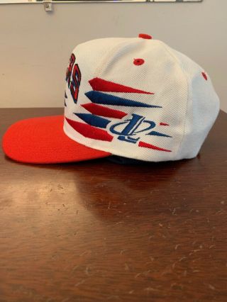 Vintage 90s Philadelphia 76ers Sixers Spike Logo Athletic NBA Snapback Hat Cap 2