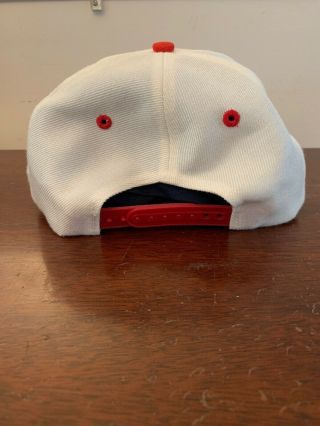 Vintage 90s Philadelphia 76ers Sixers Spike Logo Athletic NBA Snapback Hat Cap 3