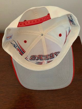 Vintage 90s Philadelphia 76ers Sixers Spike Logo Athletic NBA Snapback Hat Cap 4