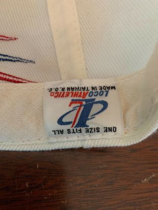 Vintage 90s Philadelphia 76ers Sixers Spike Logo Athletic NBA Snapback Hat Cap 6