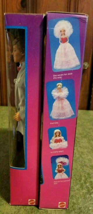 Vintage Mattel 1985 Dream Glow Barbie 2248 and Ken 2250 8